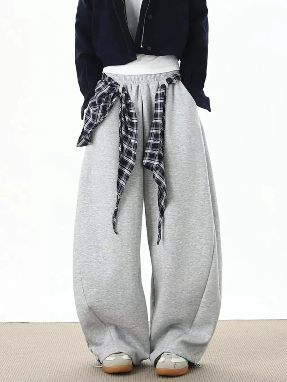 Refined Men's Plus Size Wide Leg Sweatpants