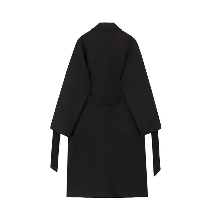 Premium Over-the-Knee Blazer Coat