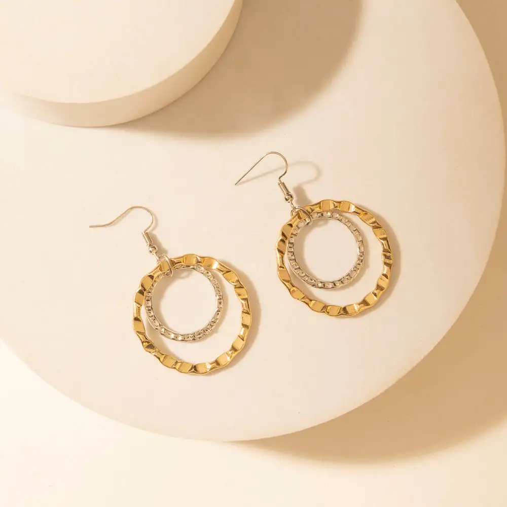 Radiant Contemporary Artful Statement Earrings
