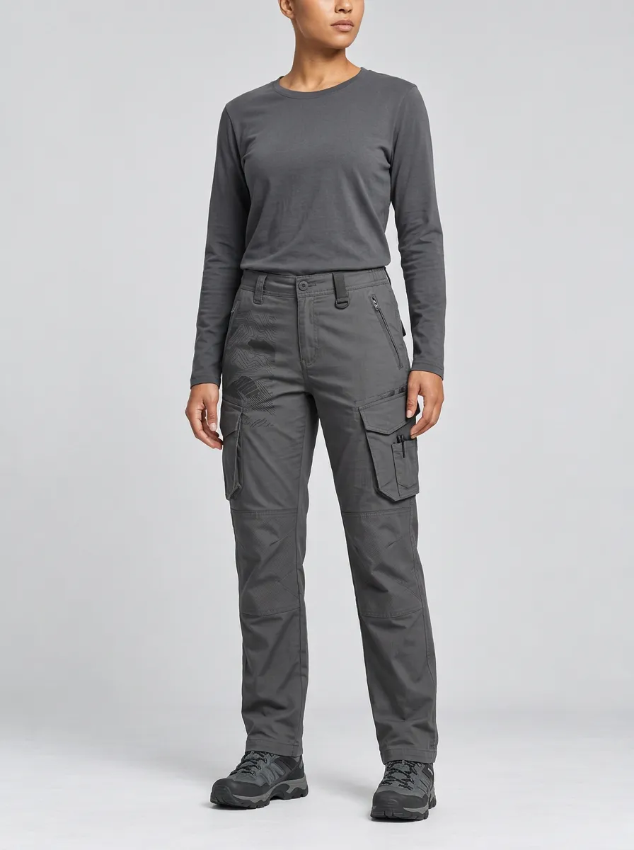 Unisex Route Utility Topographic Map Tactical Work Pants