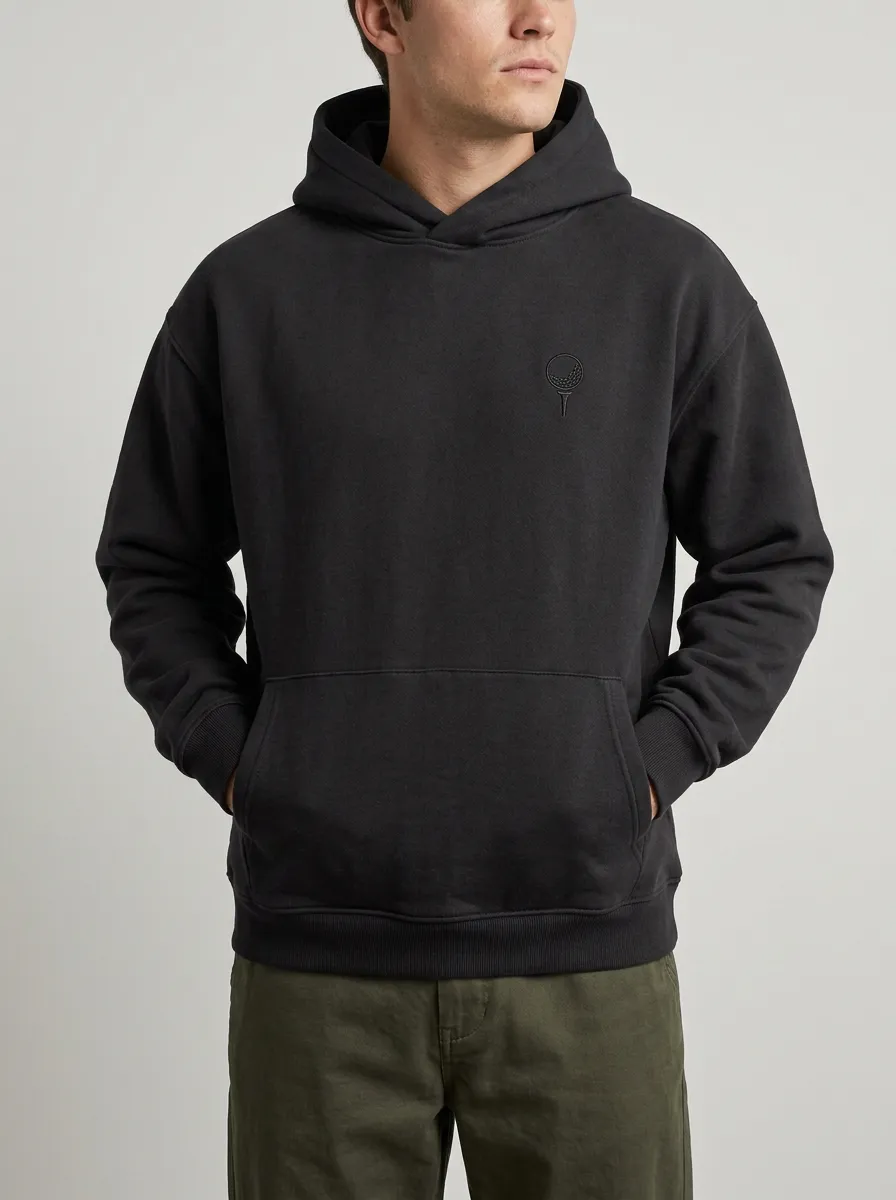 Technical Ball-On-Tee Golf Casual Hoodie