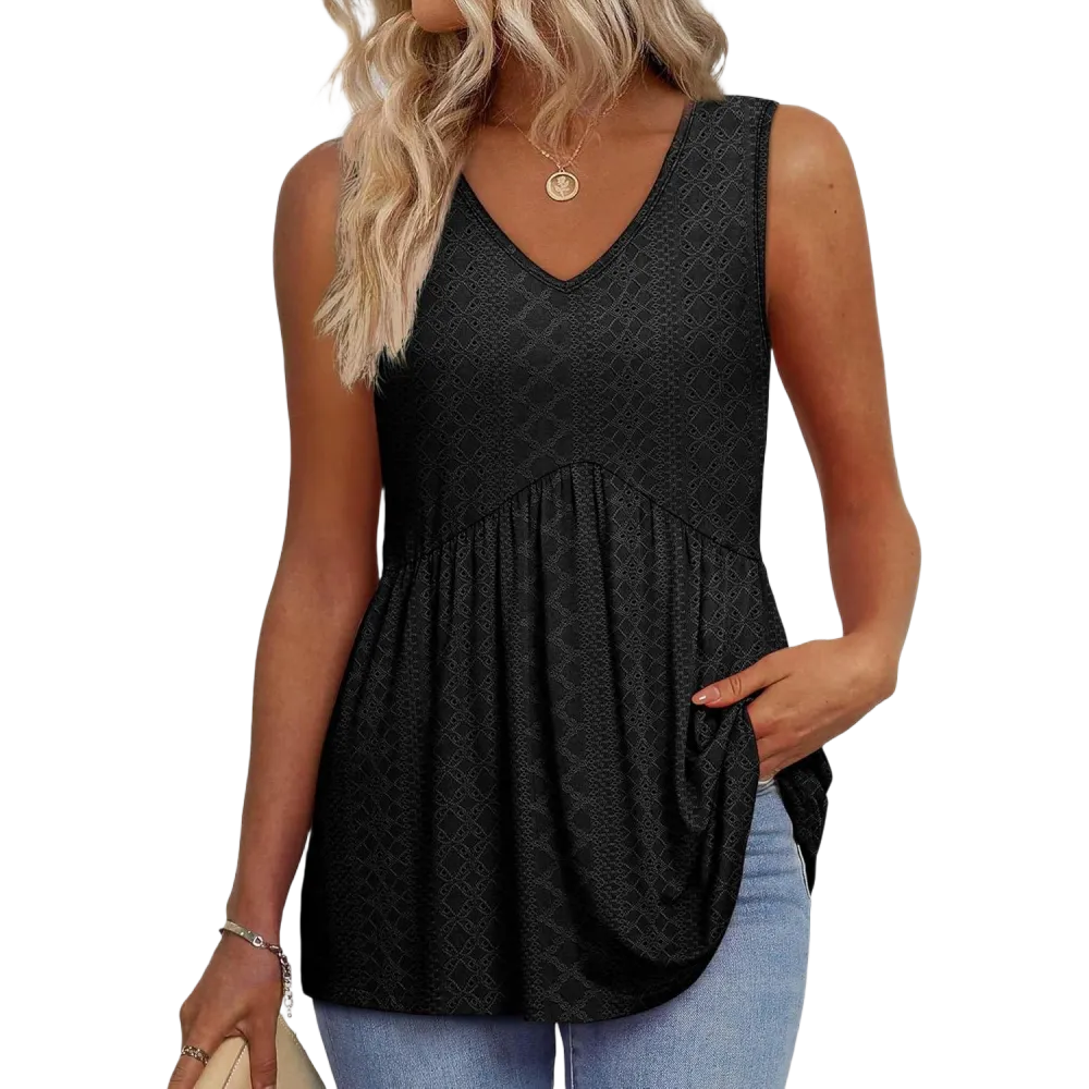 Women's V Neck Tank Tops