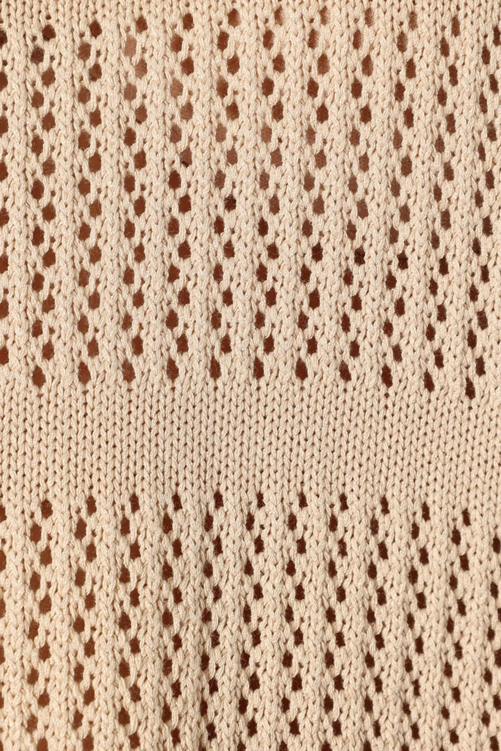 SAND LONG MESH TOP