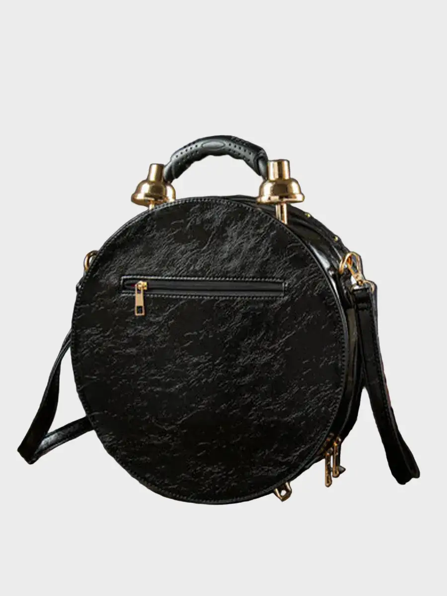 Pleated Canvas Handbag
