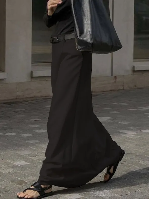 H-line Sleek Midi Skirt
