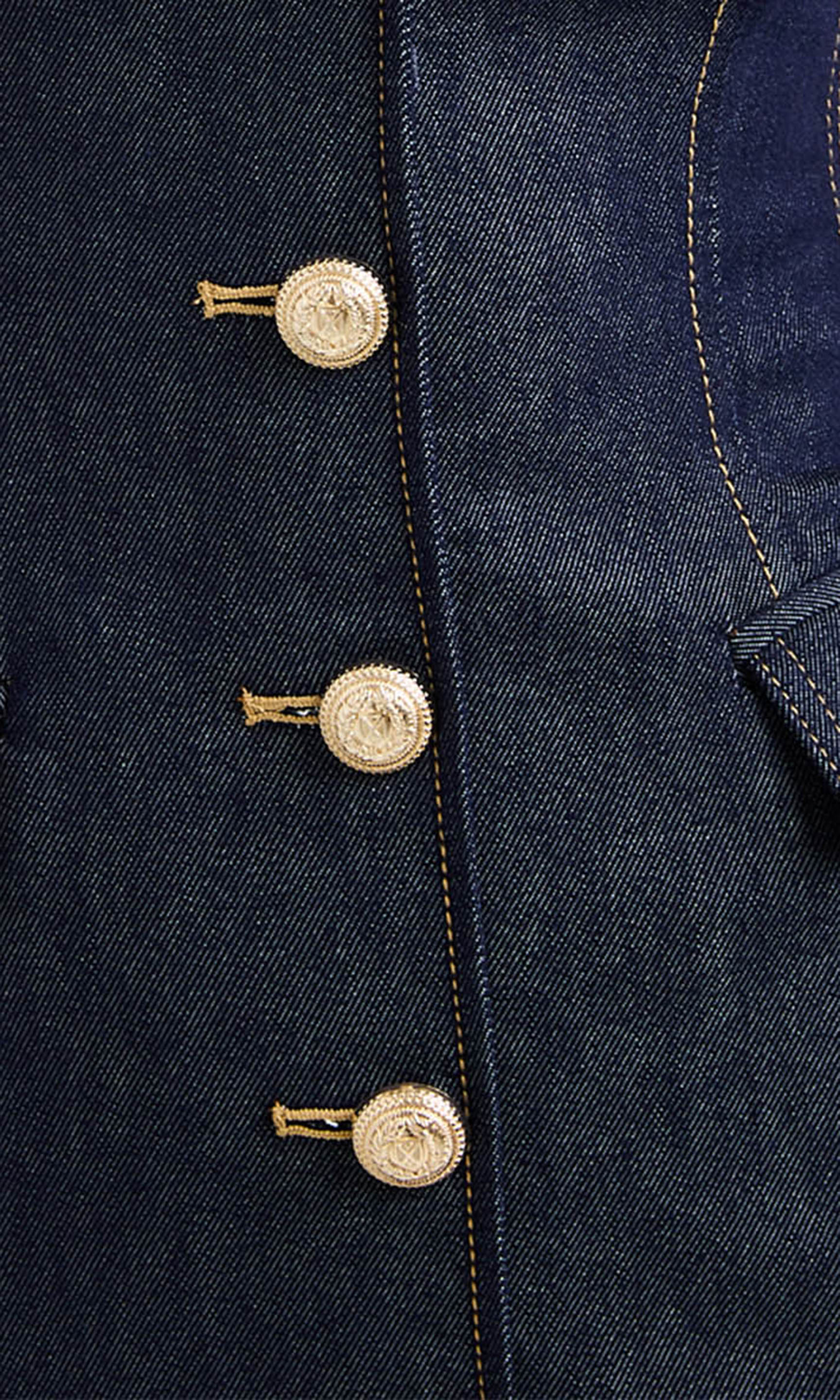 Street Casual Denim Dress