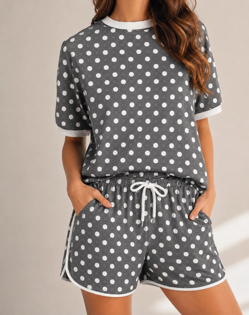 Polka Dot Lounge Set