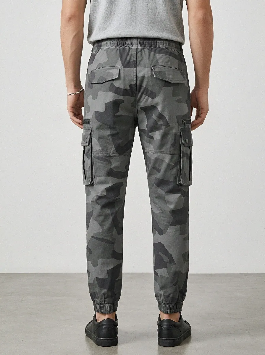 Urban-Tactical Camouflage Urban Camouflage Cargo Pants