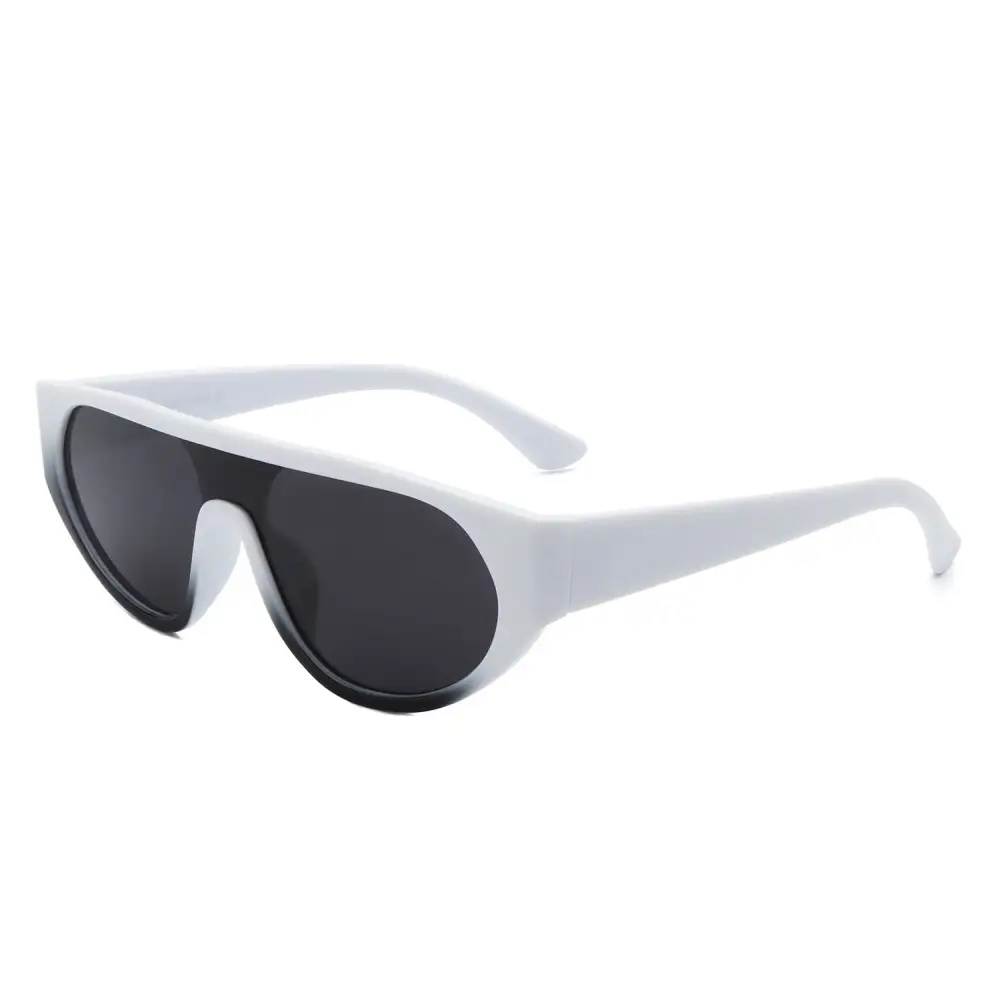 Round Flat Top Frame Sunglasses