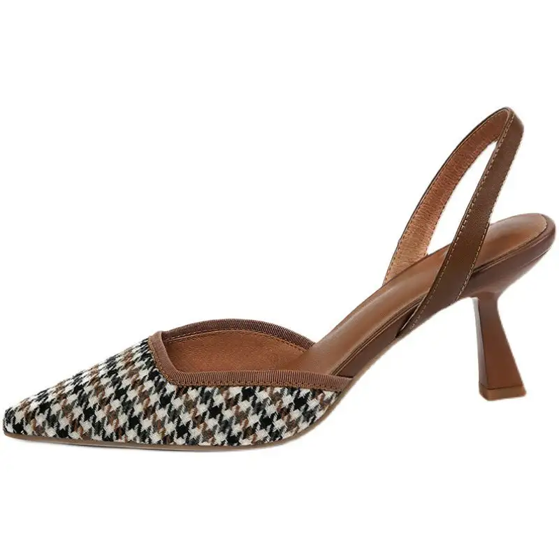 Slingback Stiletto Heel Breathable Lightweight High Heels