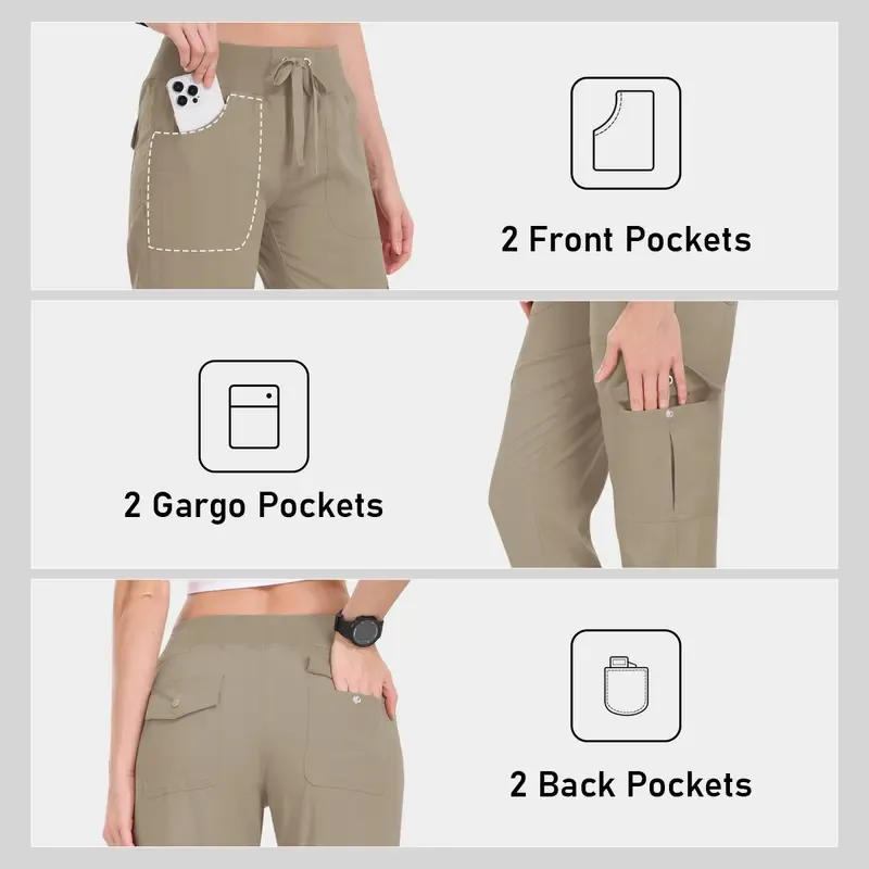 Lightweight hiking cargo pants