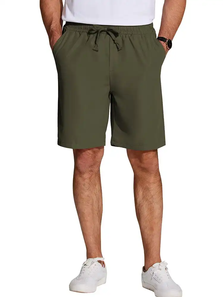 Men's Casual Elastic Waist Shorts