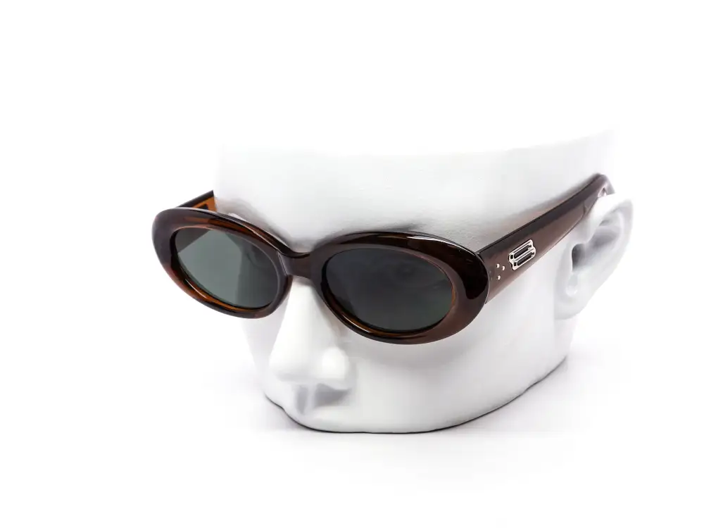 12-Pack Modern Metal Oval Sunglasses