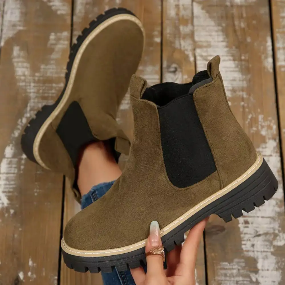 Minimal Casual Riding Boots