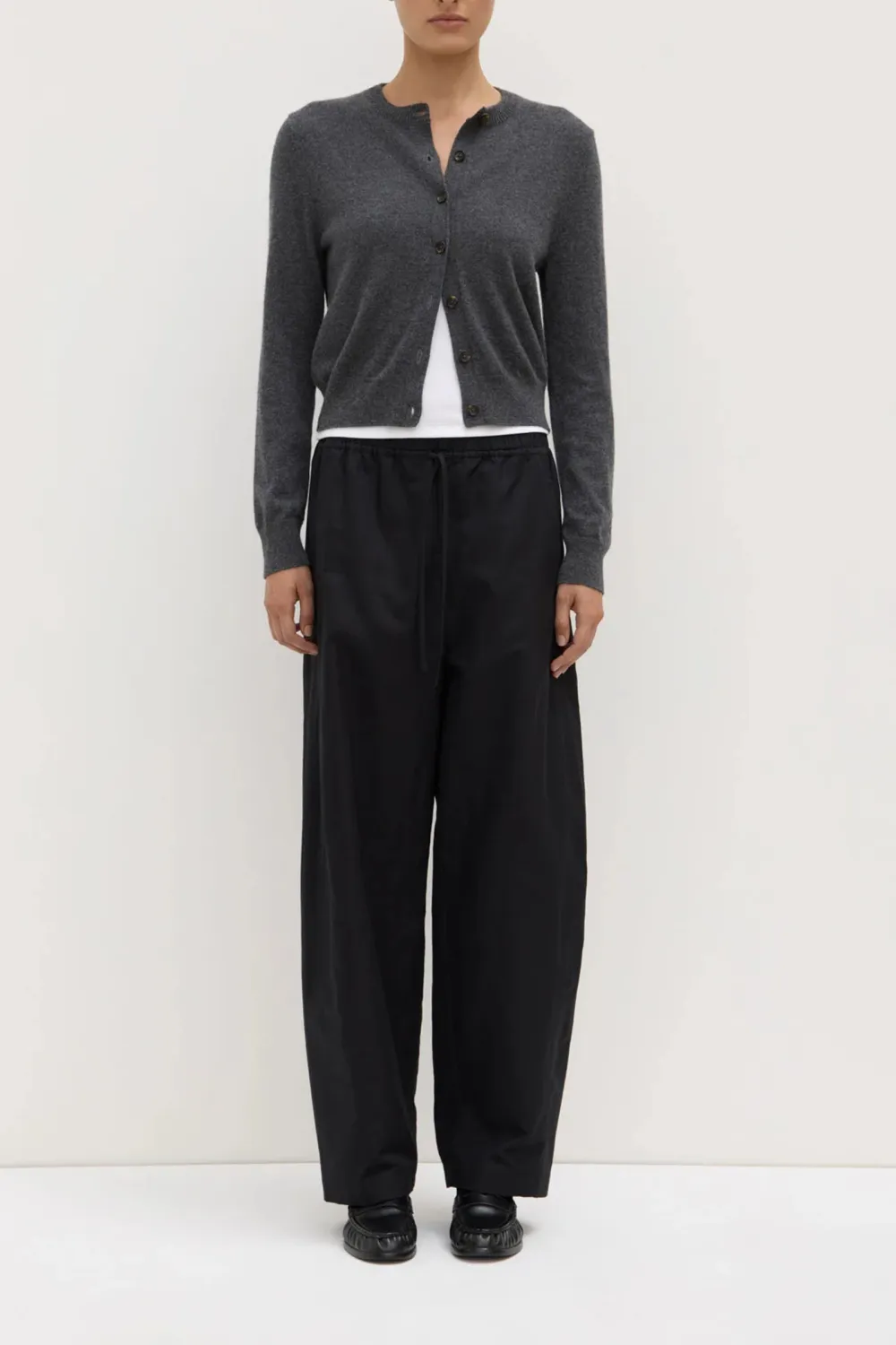 Cotton And Linen Blended Pants
