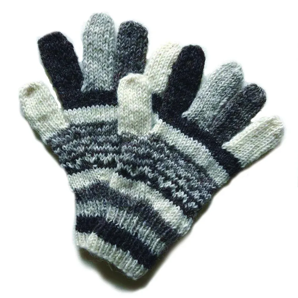 Knit Wool Gloves