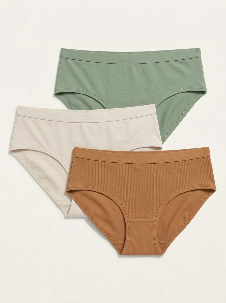 Everyday Ribbed Brief Set