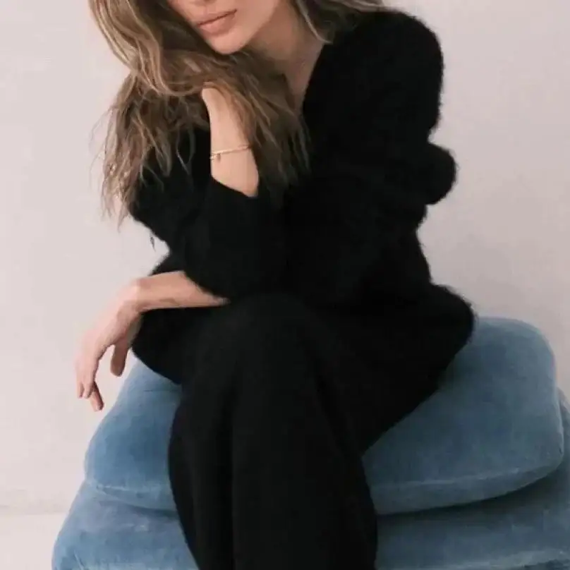 Cozy Mohair Knit Cardigan