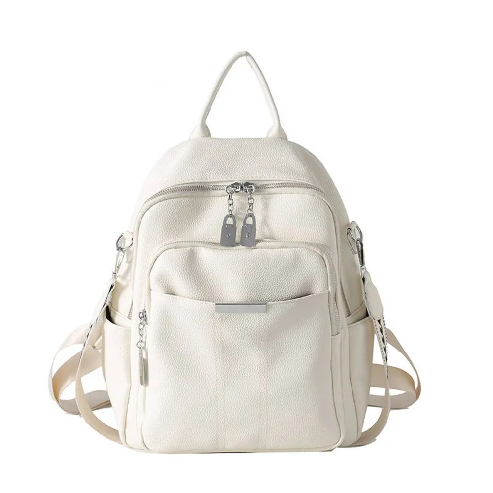 Minimal Compact Textured Backpack
