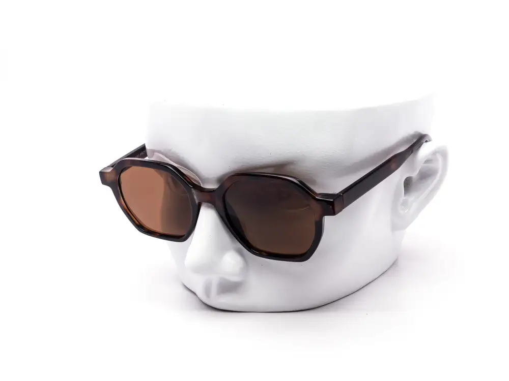 12-Pack Minimalist Hexagon Assorted Sunglasses