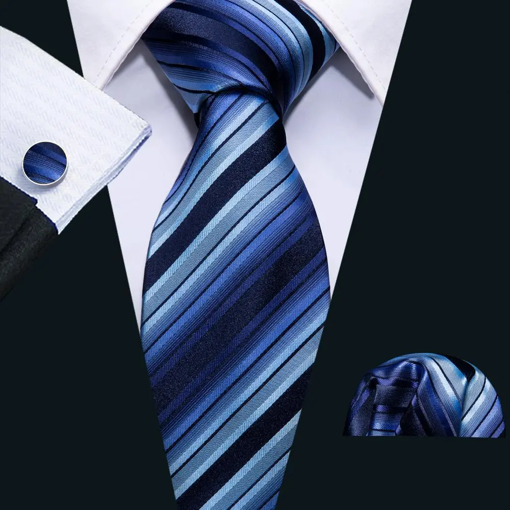 Tailored Striped Necktie Set
