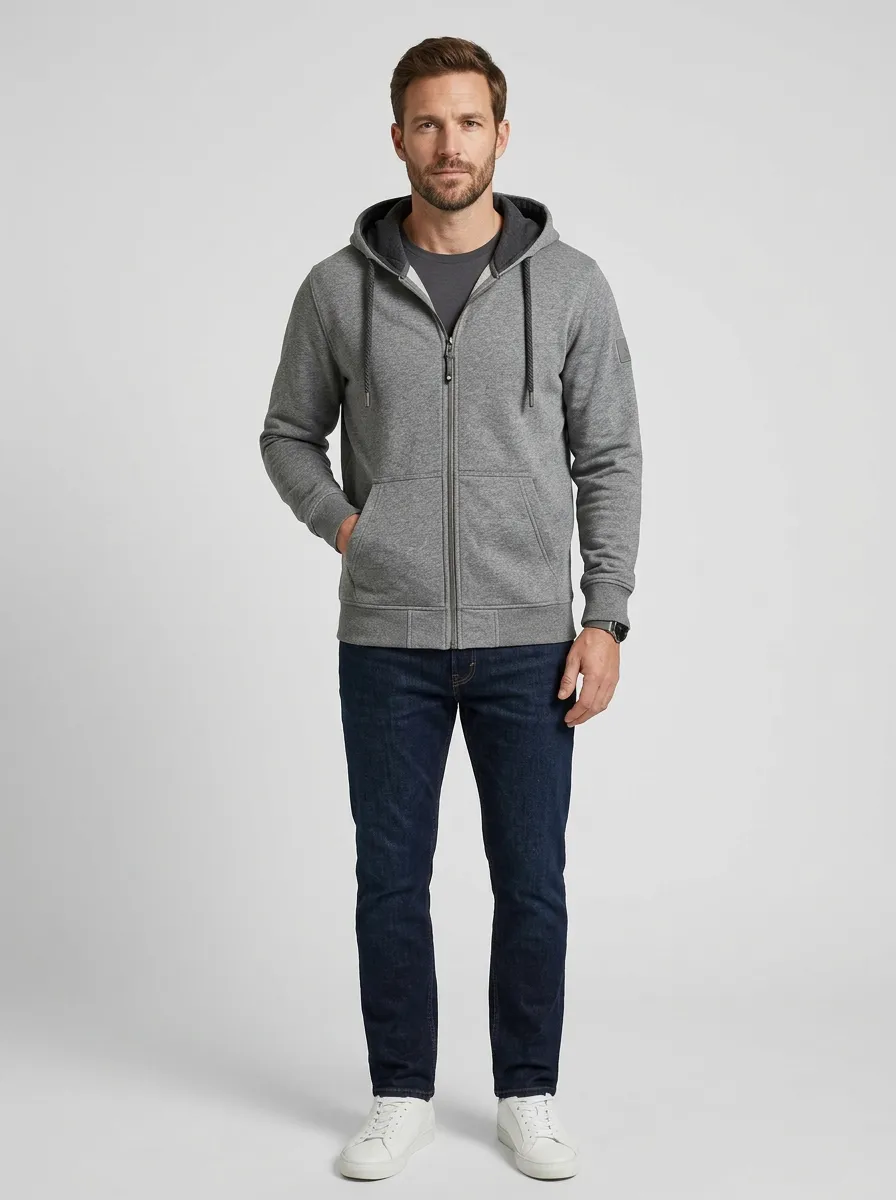 Training Zip-Up Jacket Silhouette Men's Sport Jacket