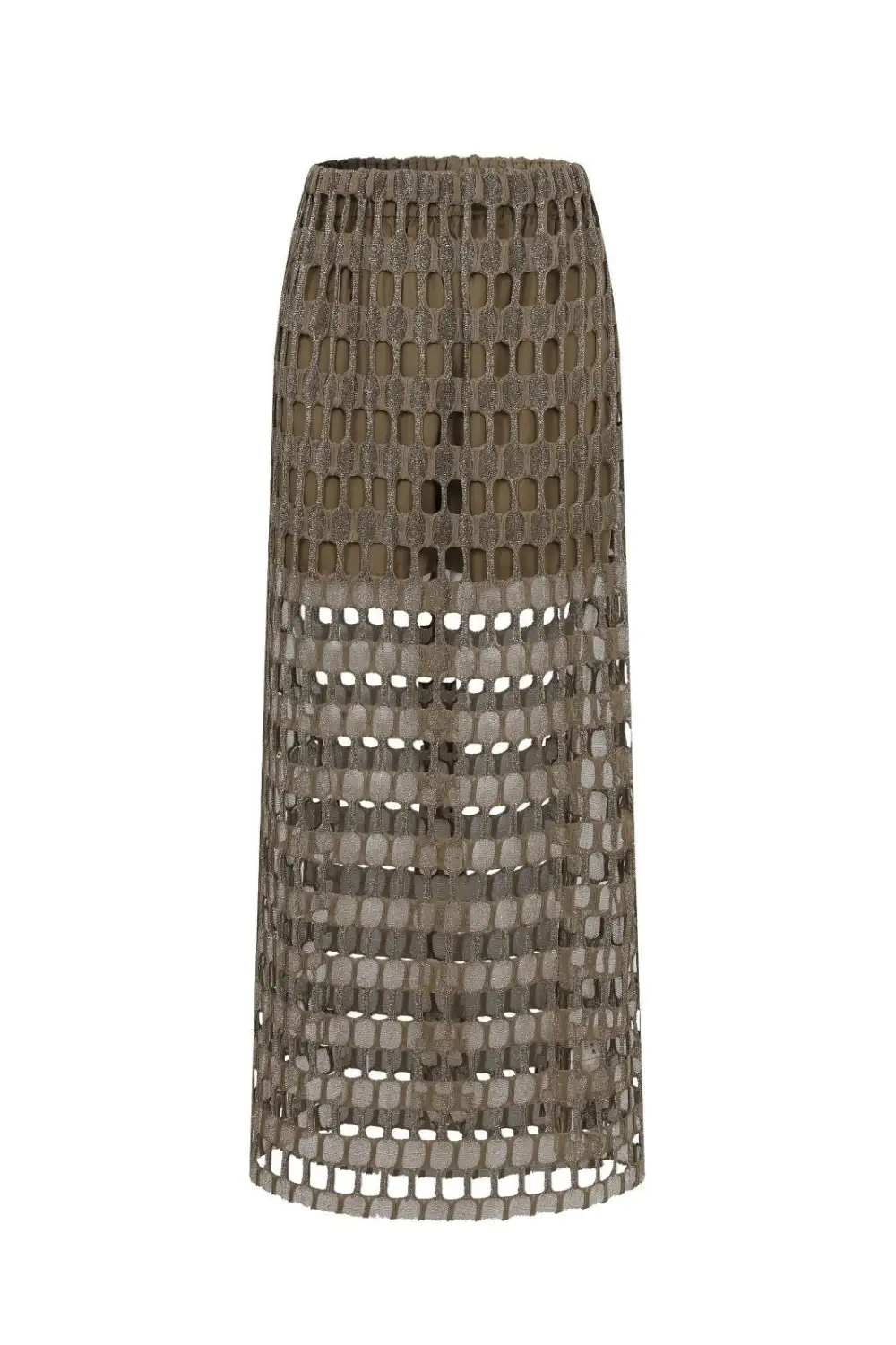 Refined Everyday Mesh Skirt