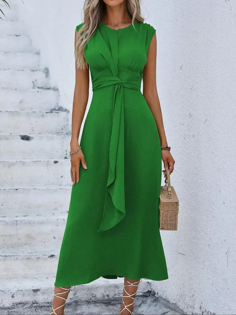 🔥Hot Sale💥Women'S A-Line Dress With A Cinched Waist🔥8-PACK - All Colors Included