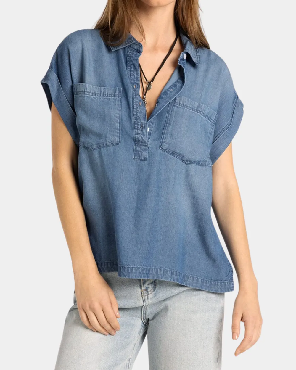Relaxed Evelyn Top Blouses & Shirts