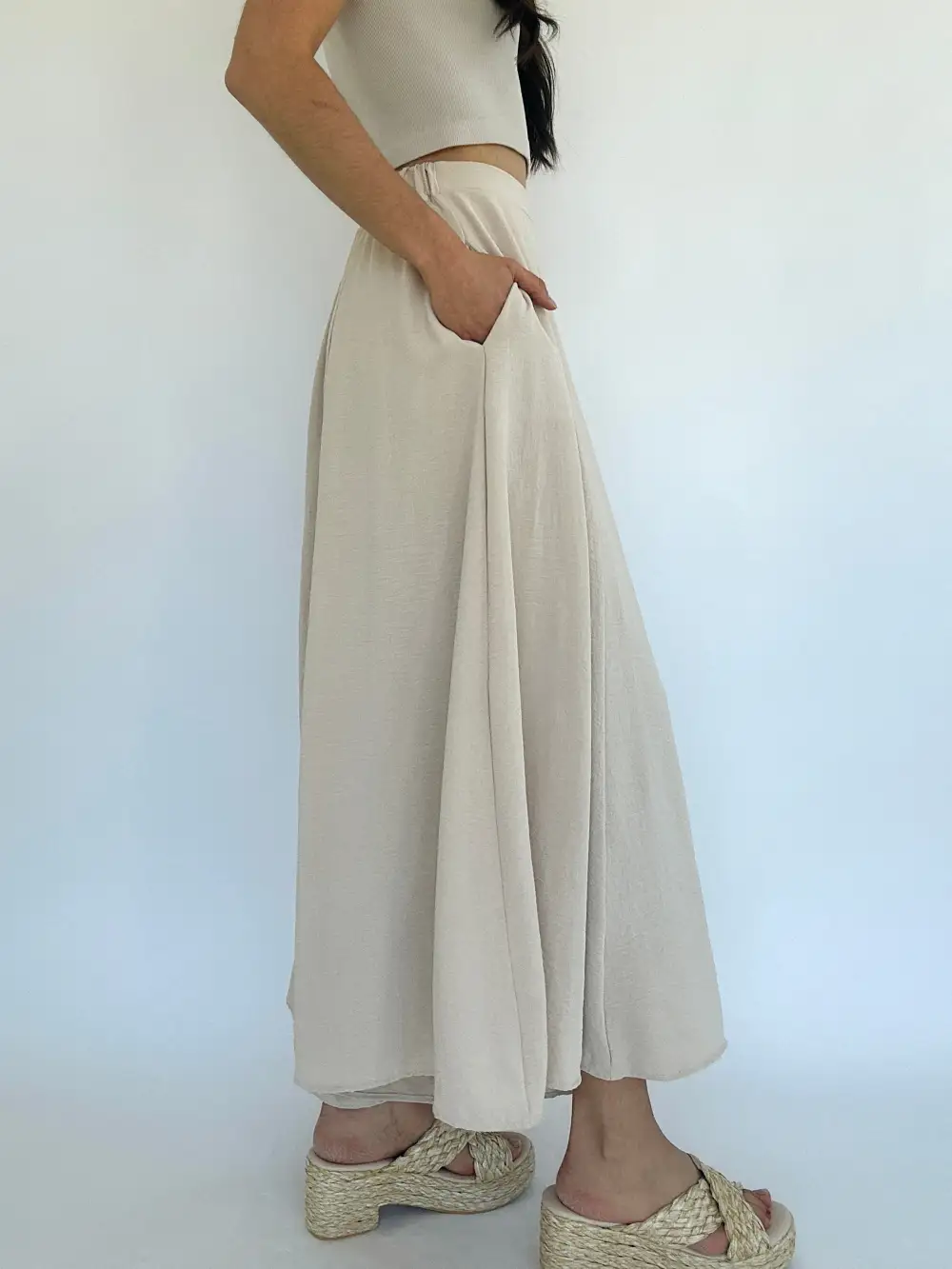 Easy Route Wide Leg Pants
