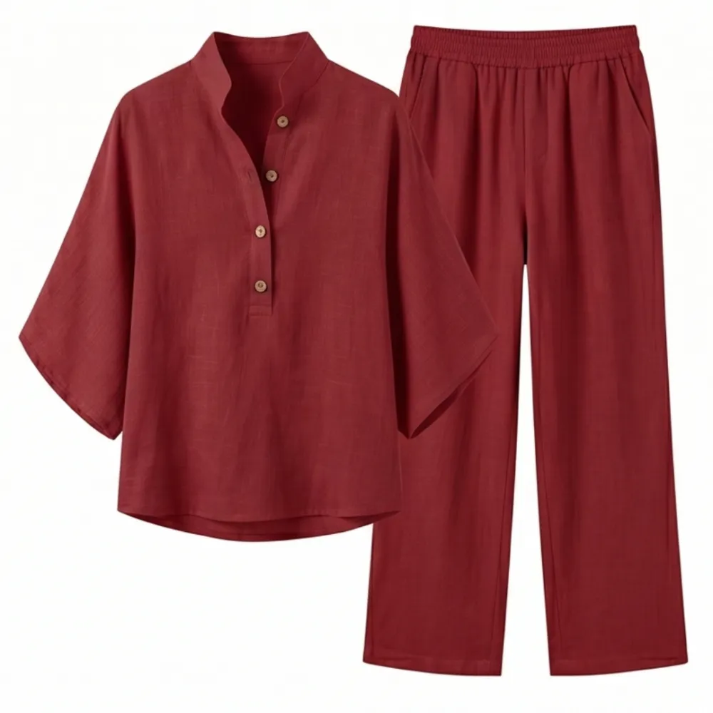 Breezy Linen Two Piece Set