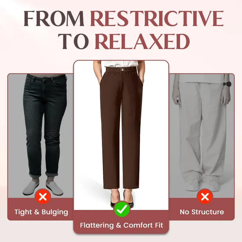 ⏰SEPTEMBER HOT- High Rise Silky Soft Pull-on Comfort Pants