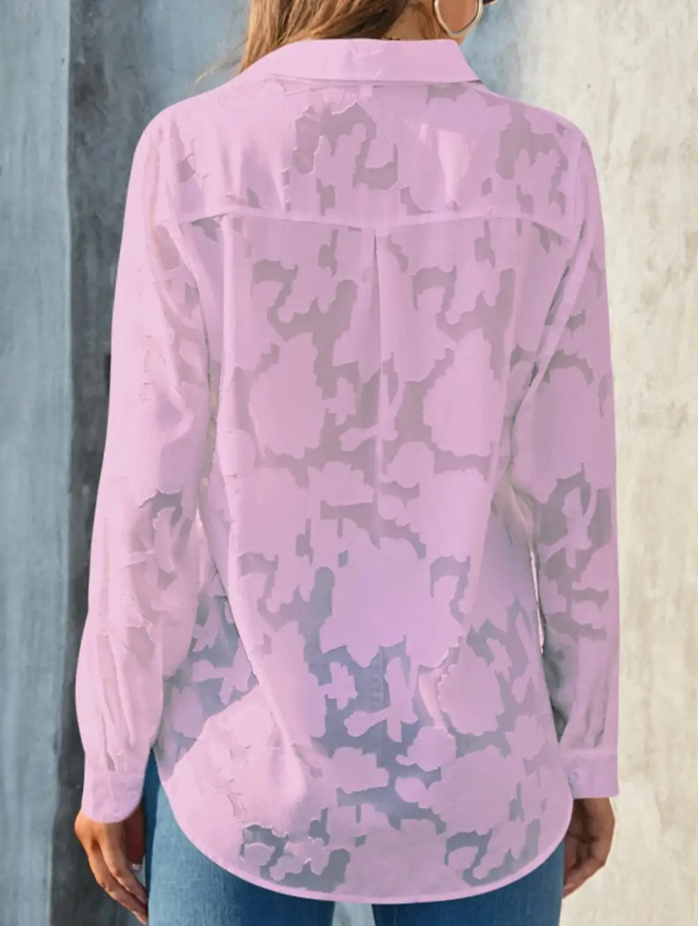 Loose Oversized Hollow Shirt