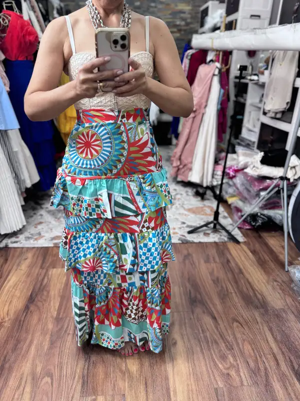 Refined Everyday Ruffled Skirt