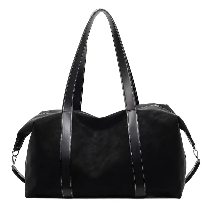 Vintage Aesthetic: Classic Suede Retro-Style Shoulder Bag