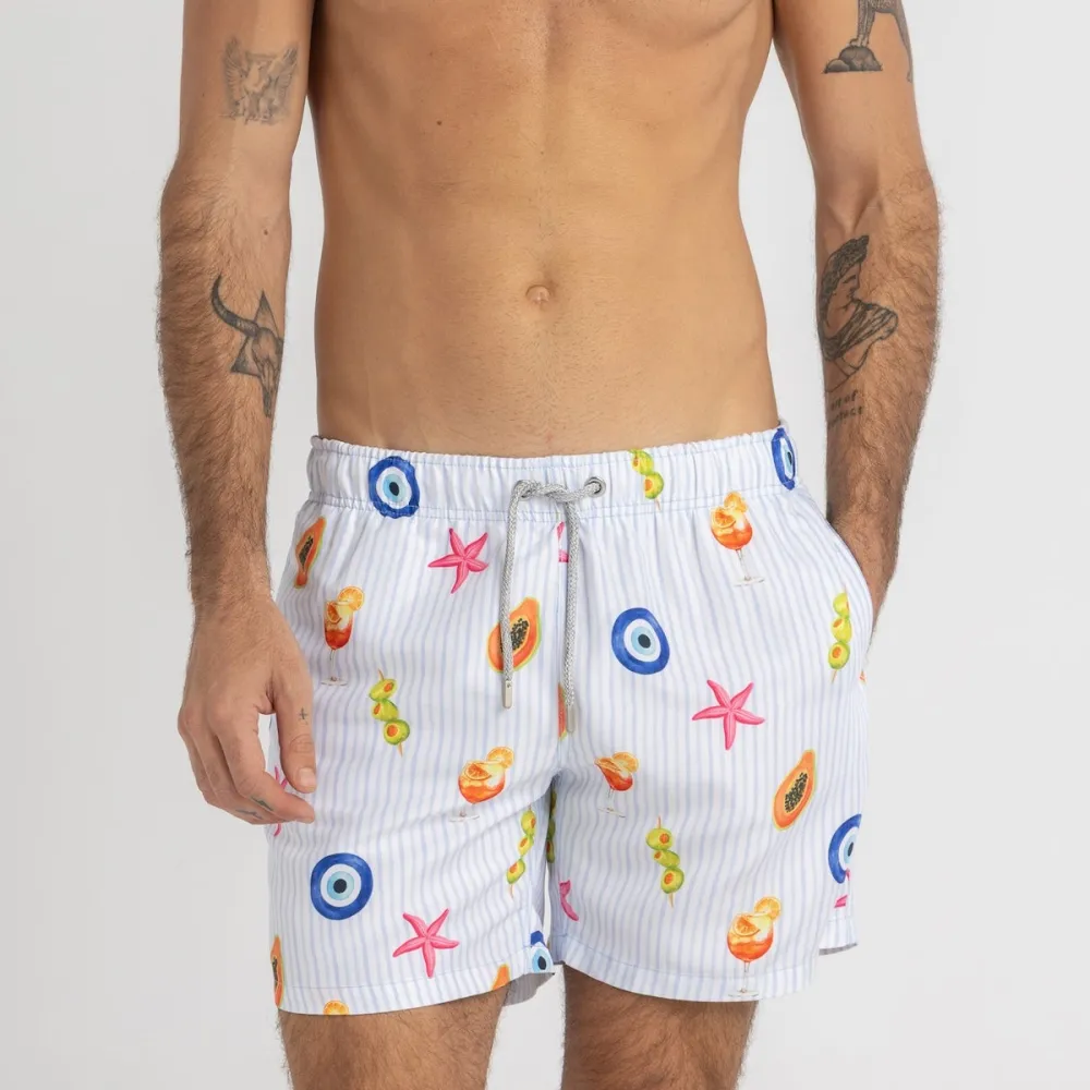 Swim Shorts beach looks