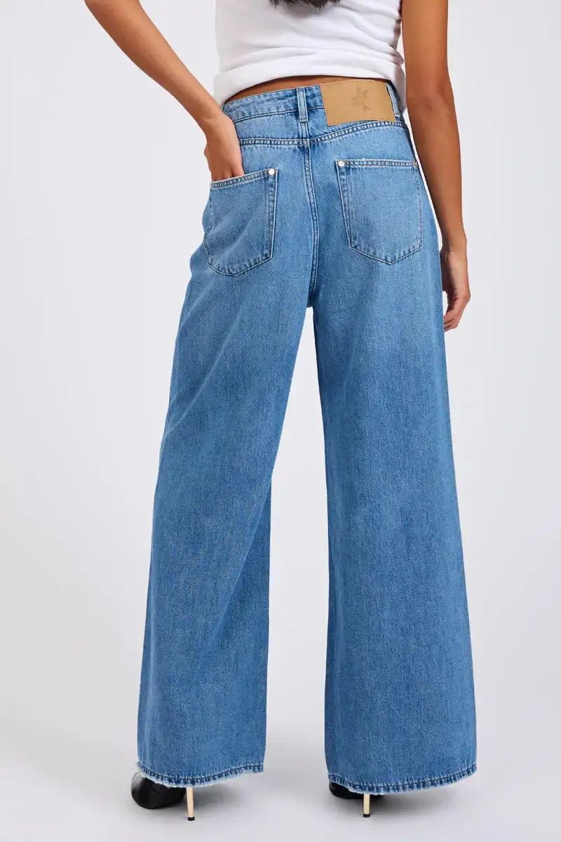 Women's Versatile Drape Wide Leg Trousers