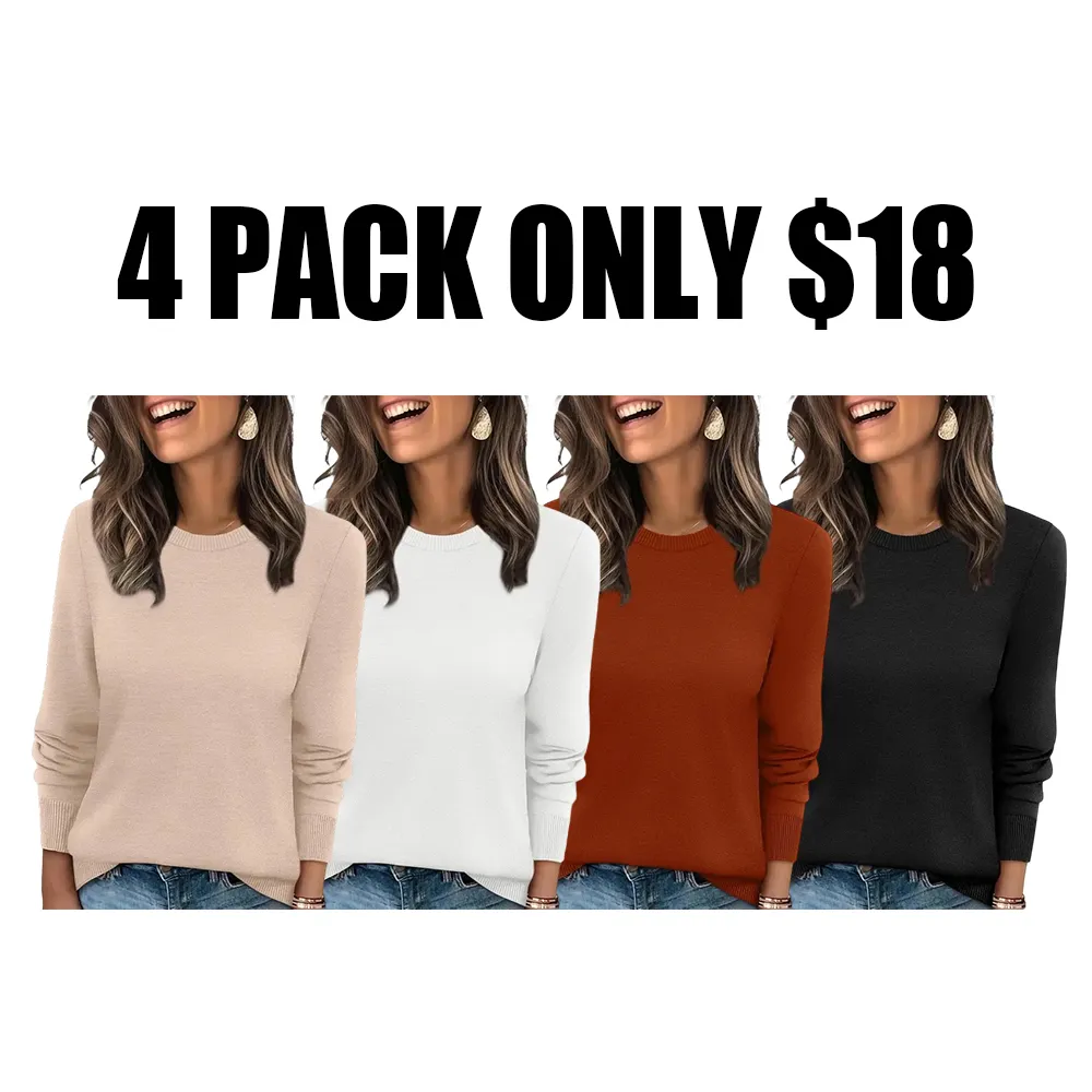 Women's lightweight pullover sweater