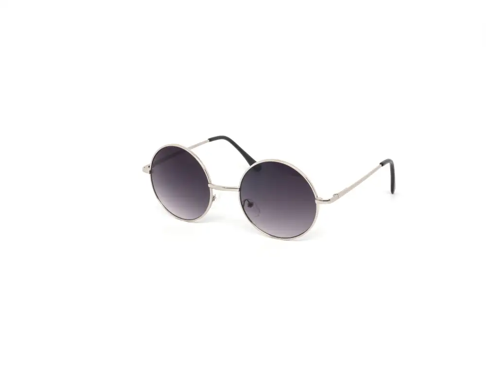 12-Pack Metal Round Gradient Sunglasses