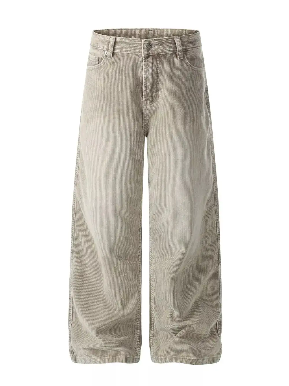 Refined Men's Wide Leg Corduroy Pants