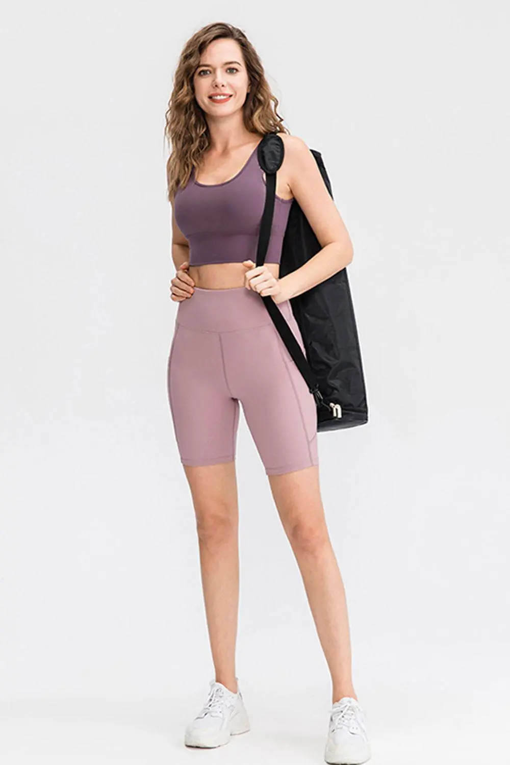 Ruffled Open Front Shorts