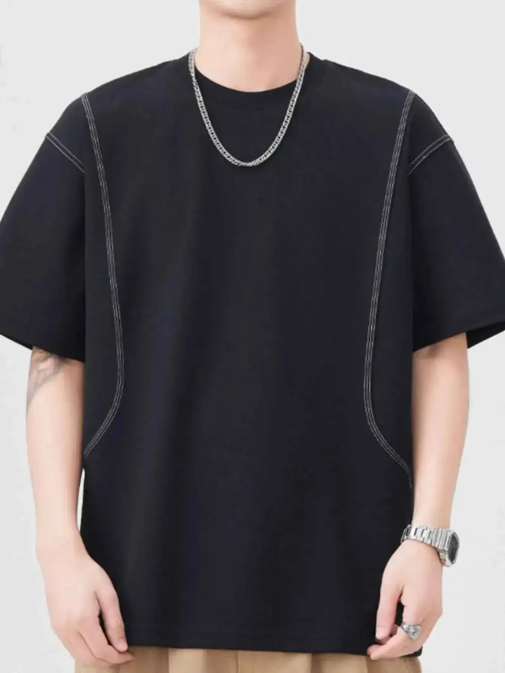 Easywear Round Neck Short Sleeve T-Shirt