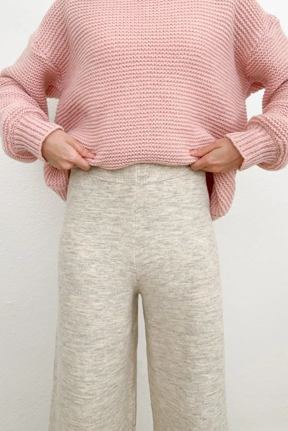 Neat Finish Soft Straight Leg Pants