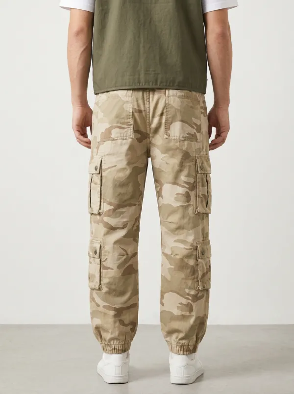 Men's Desert Camouflage Tactical Outdoor Camouflage Cargo Pants