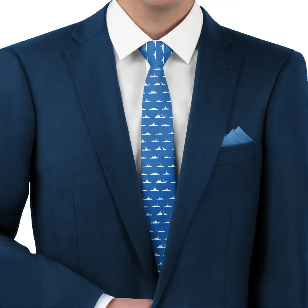 Coast Guard Fleet Pattern Necktie