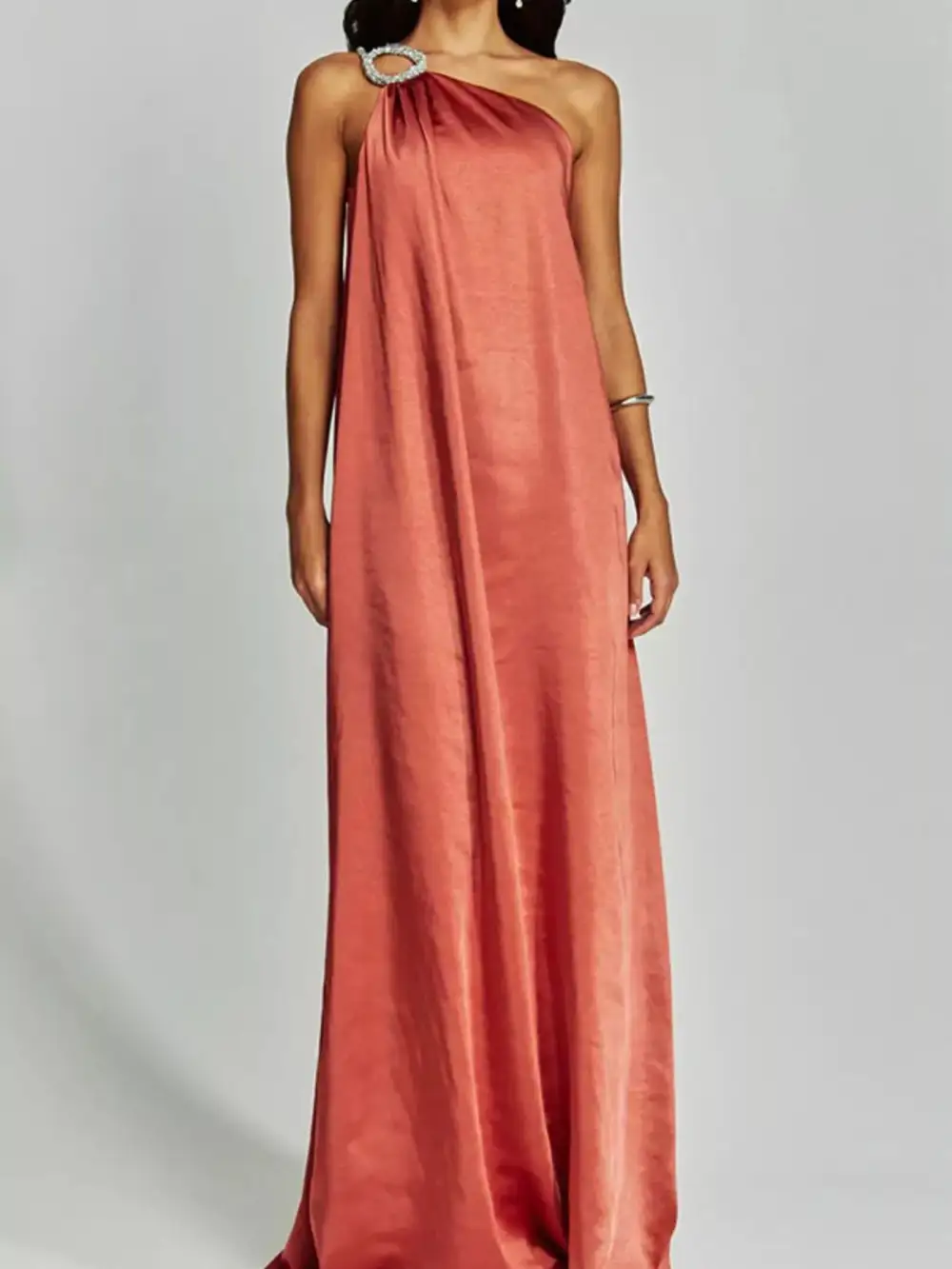 Satin Maxi Dress