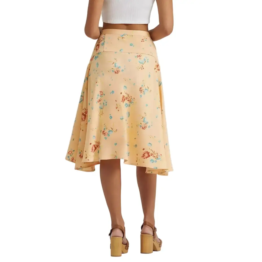 Classic Floral Print Everyday Skirt