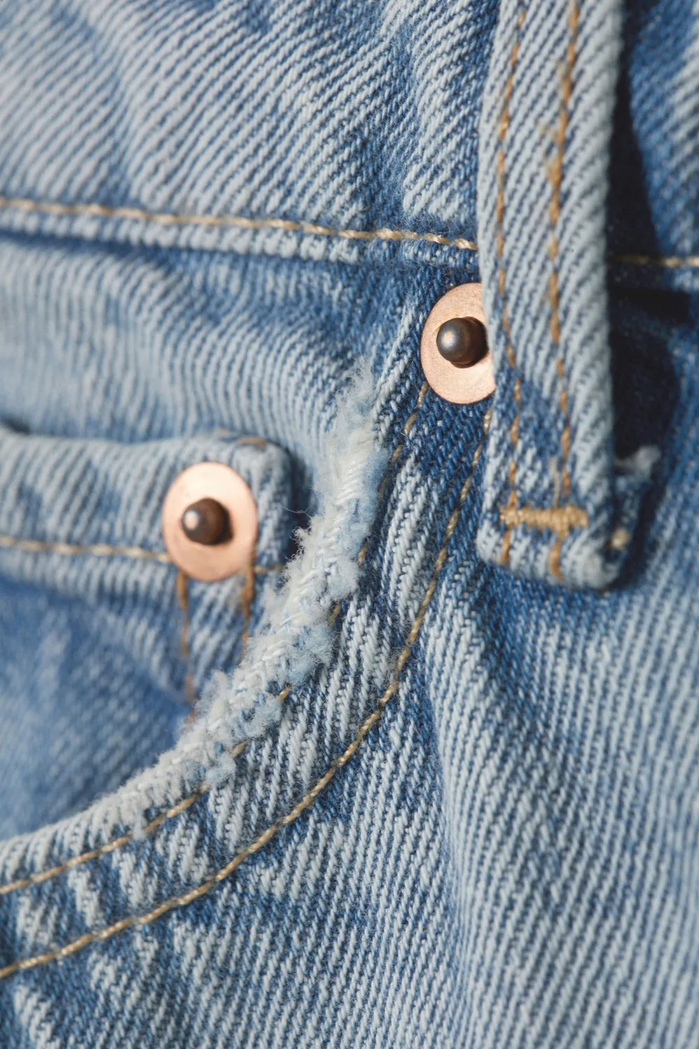 Button Bootcut Slim Jeans