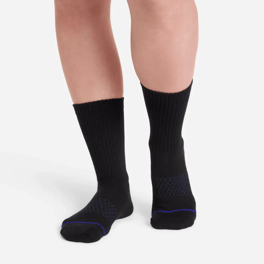 Women's Cashmere Blend Calf Sock 3-Pack Solid