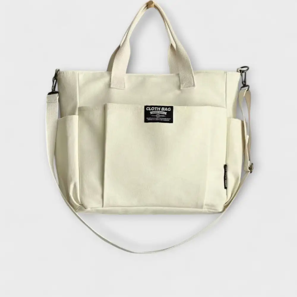 Minimal Canvas Tote Bag